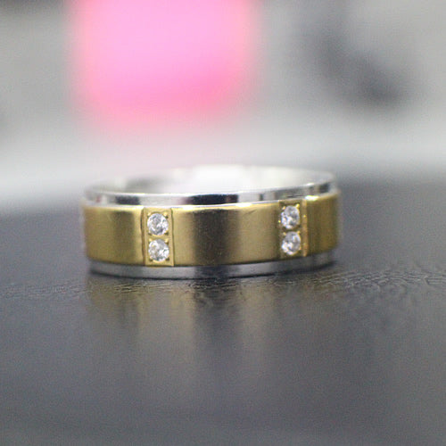 Stainless Steel Wedding Band - 16AB16