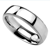 Stainless Steel Wedding Band - 16AB21