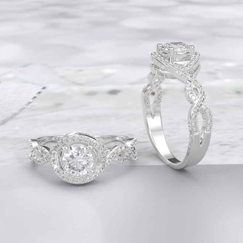 Gold Engagement Ring - 16GG26