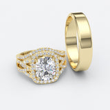 Gold Complete Wedding Set - 16GG33