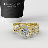 Gold Engagement Ring - 16GG46