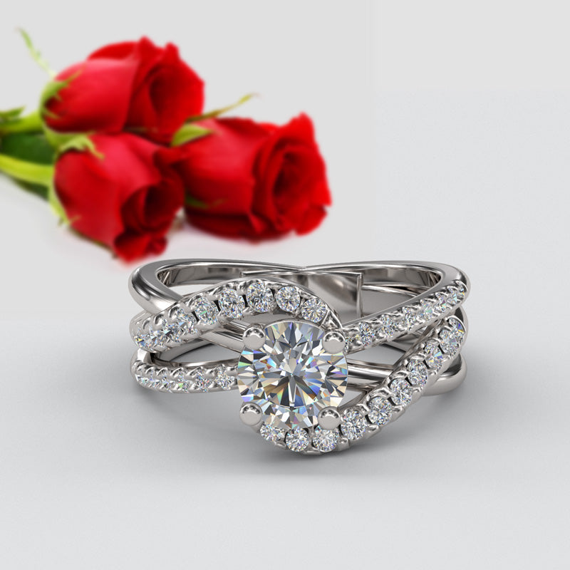 Gold Engagement Ring - 16GG46