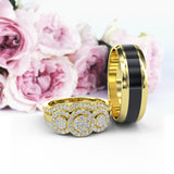 Gold Complete Wedding Set - 16GG49