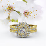 3pc Gold Bridal Set - 16GG55