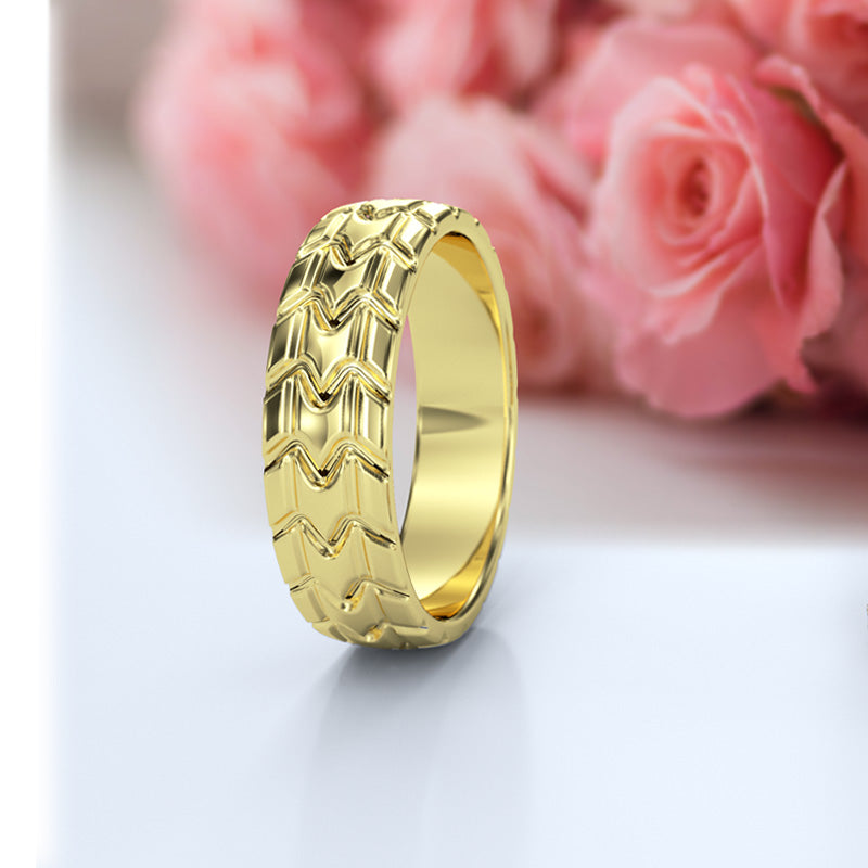 Gold Wedding Band - 16GG61