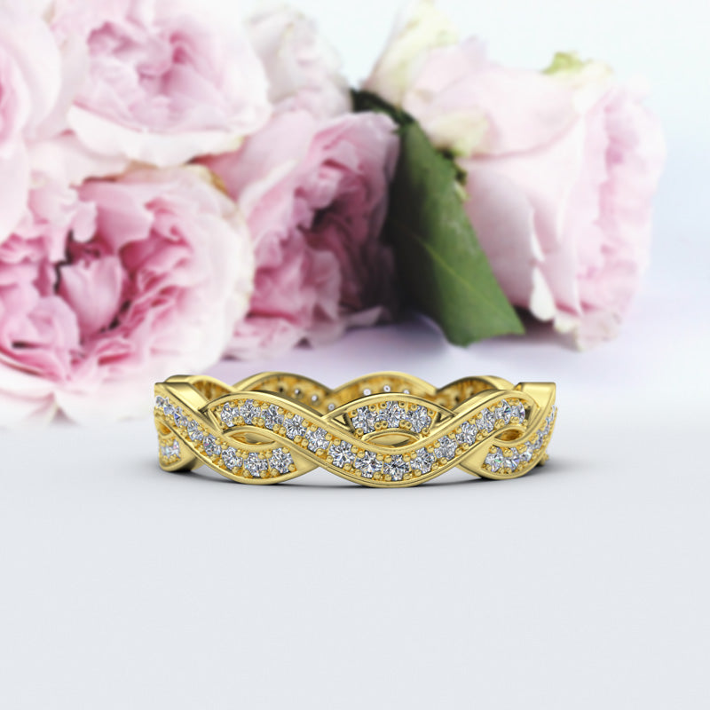 Infinity Gold Wedding Ring - 16GG67