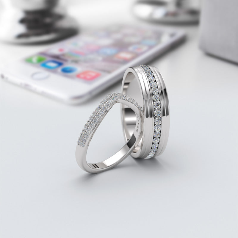 Gold Wedding Bands - 16GG76