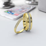 Gold Wedding Bands - 16GG76