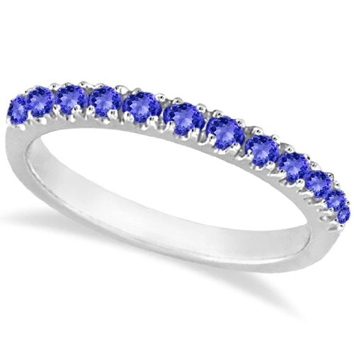 Tanzanite Stackable Band Anniversary Ring - 17GG11
