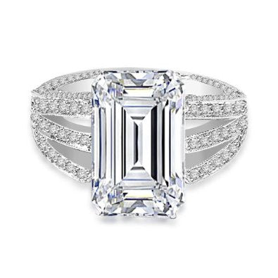 1.56 Ct Diamond Ring in Platinum - 18GG01
