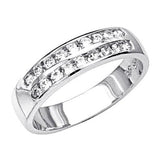 High Polish Finish Ladies Wedding Band - 18GG33
