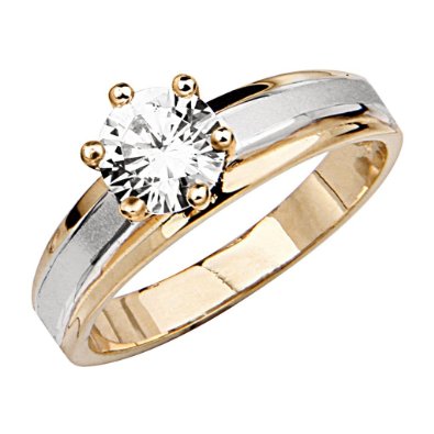 14k Gold Engagement Ring - 18GG34