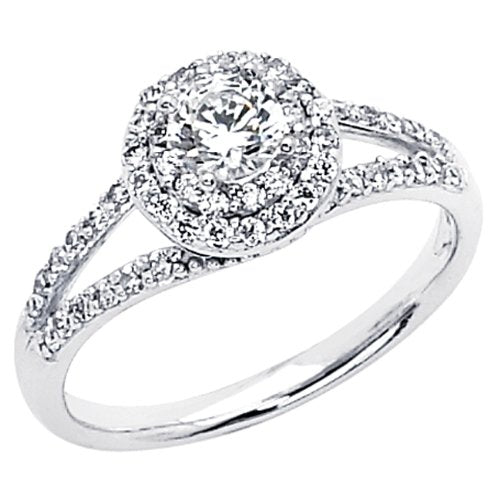 14k Gold Engagement Ring - 18GG35