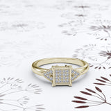 Micro-Pave Engagement Ring - 18GG68