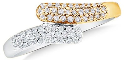 14k Yellow OR White Gold Round Diamond Wedding Ring - 18GG82