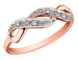 Infinity White Diamond Promise Ring - 18GG93