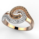 Brown Chocolate Diamond Ring - 19GG01