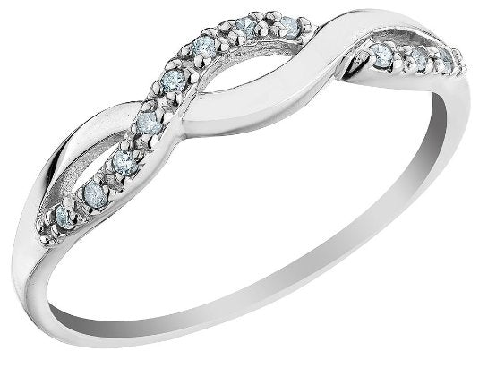 Infinity Diamond Promise Ring - 19GG22