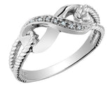 Infinity Diamond Promise Ring - 19GG24