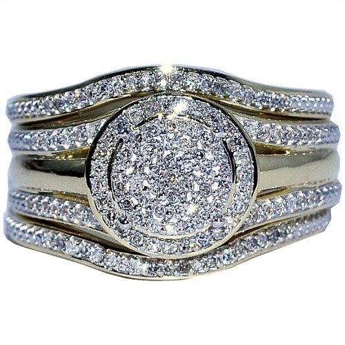 Halo Diamond Bridal Set - 19GG29