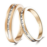 18K Gold Wedding Band - 19GG53
