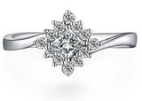 18k Gold Engagement Ring - 19GG55