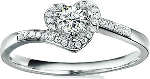 18k Gold Engagement Ring - 19GG73