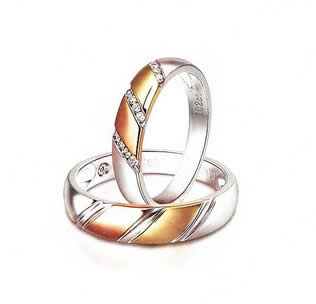18K Gold Wedding Band - 19GG99