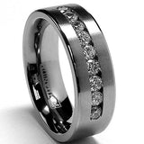 8 MM Men's Titanium ring