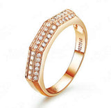 18k Rose Gold Engagement Ring - 20GG02