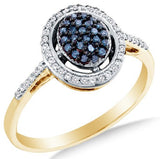 10k Yellow OR White Gold Ladies Womens Diamond - 20GG36