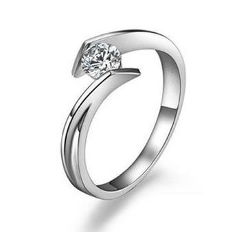 18k Gold Engagement Ring - 20GG74