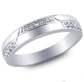 18K Gold Wedding Band - 20GG81