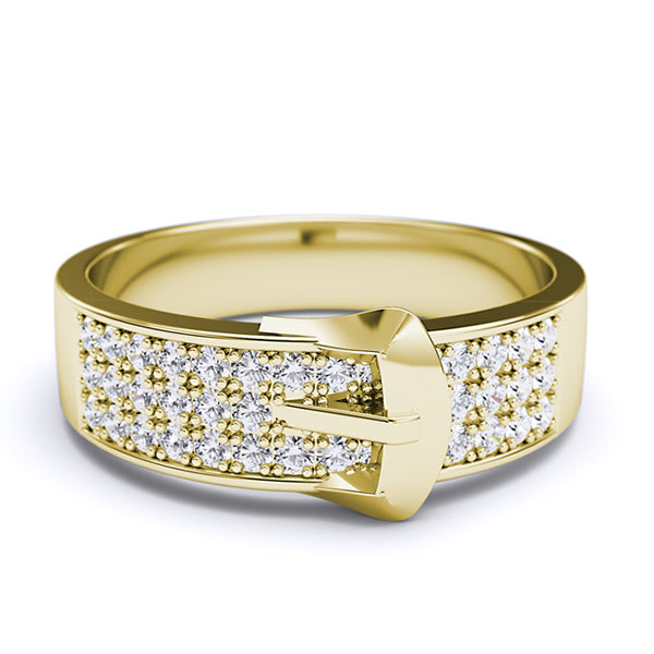 White Diamond Fashion Ring - 20GG85