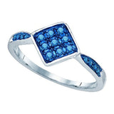 Blue Diamond Ring - 20GG87