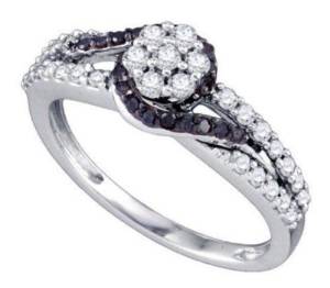 Diamond Crossover Twist Engagement Ring - 21GG18