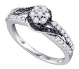 Diamond Crossover Twist Engagement Ring - 21GG18