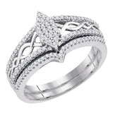 Micro Pave Split Shank Bridal Set - 21GG30