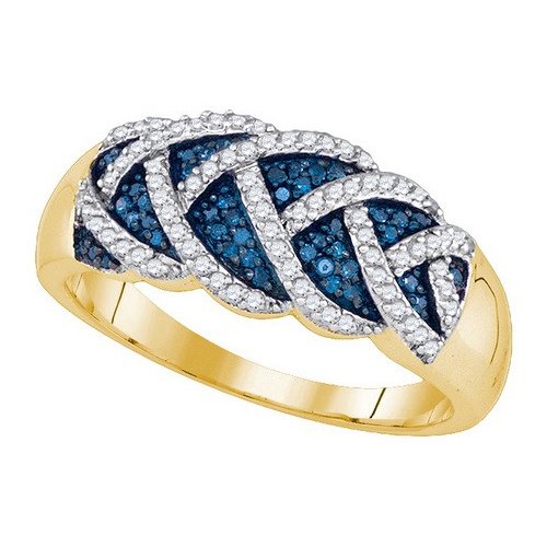 Blue Diamond Ring  - 21GG41