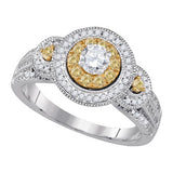 0.77Ctw Diamond  Bridal Set - 21GG63