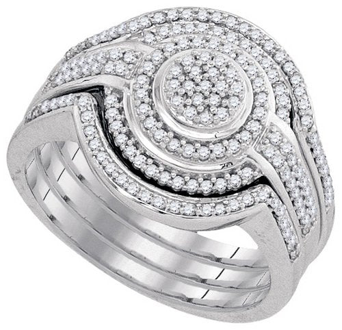 Diamond Miro-Pave Bridal Set - 21GG67