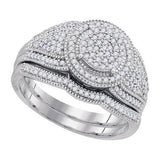 Diamond Miro-Pave Bridal Set - 21GG71