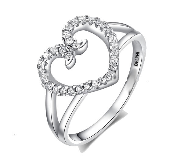 Gold with Diamond Engagement Ring - 21GG86