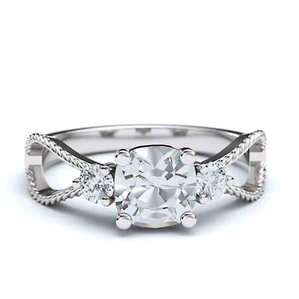 Gold Engagement Ring - 22GG12