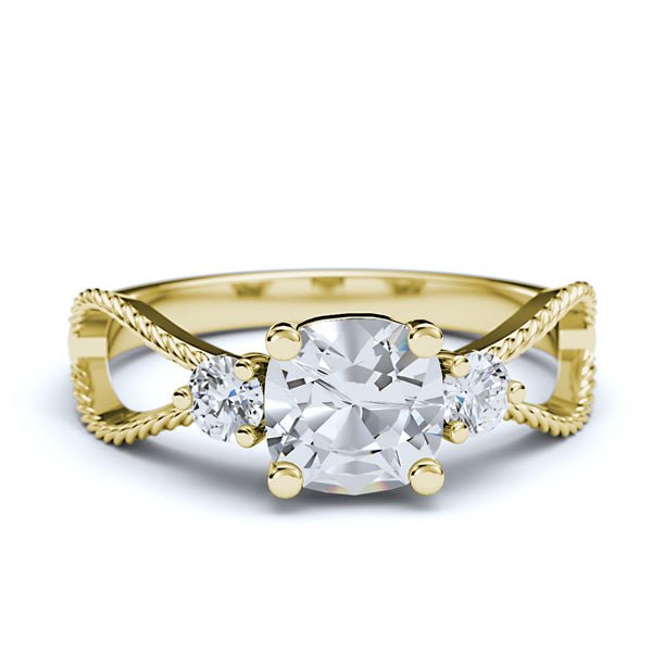 Gold Engagement Ring - 22GG12