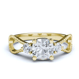 Gold Engagement Ring - 22GG12