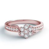 0.3ct Diamond White Gold Engagement Ring - 22GG13V