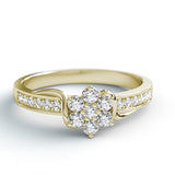 0.3ct Diamond White Gold Engagement Ring - 22GG13V