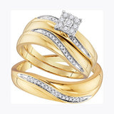 Diamond Wedding Set - 22GG24
