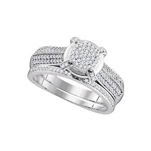 Diamond Micro Pave Engagement Ring - 22GG36